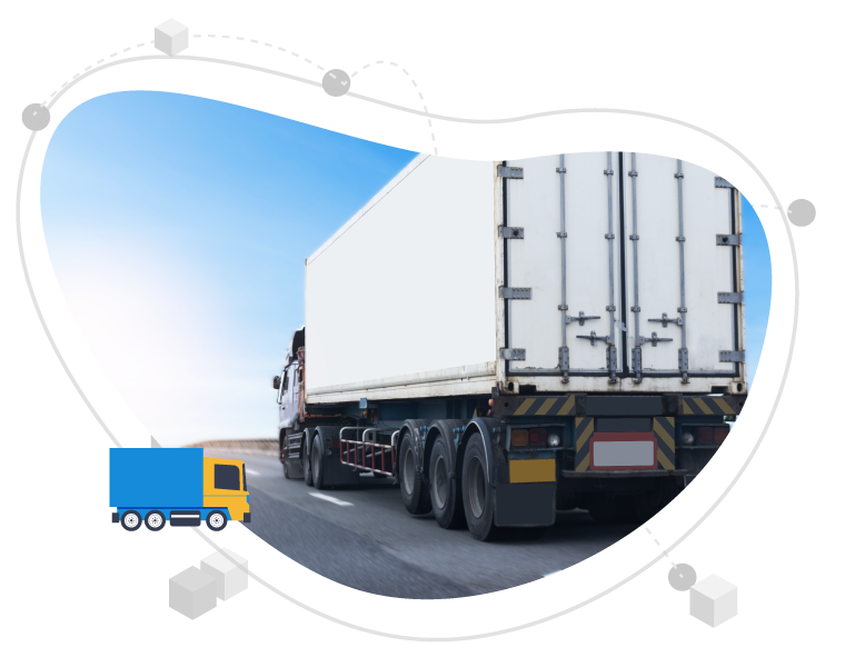 camión en ruta de empresa de servicios logísticos en zona norte logistica edb